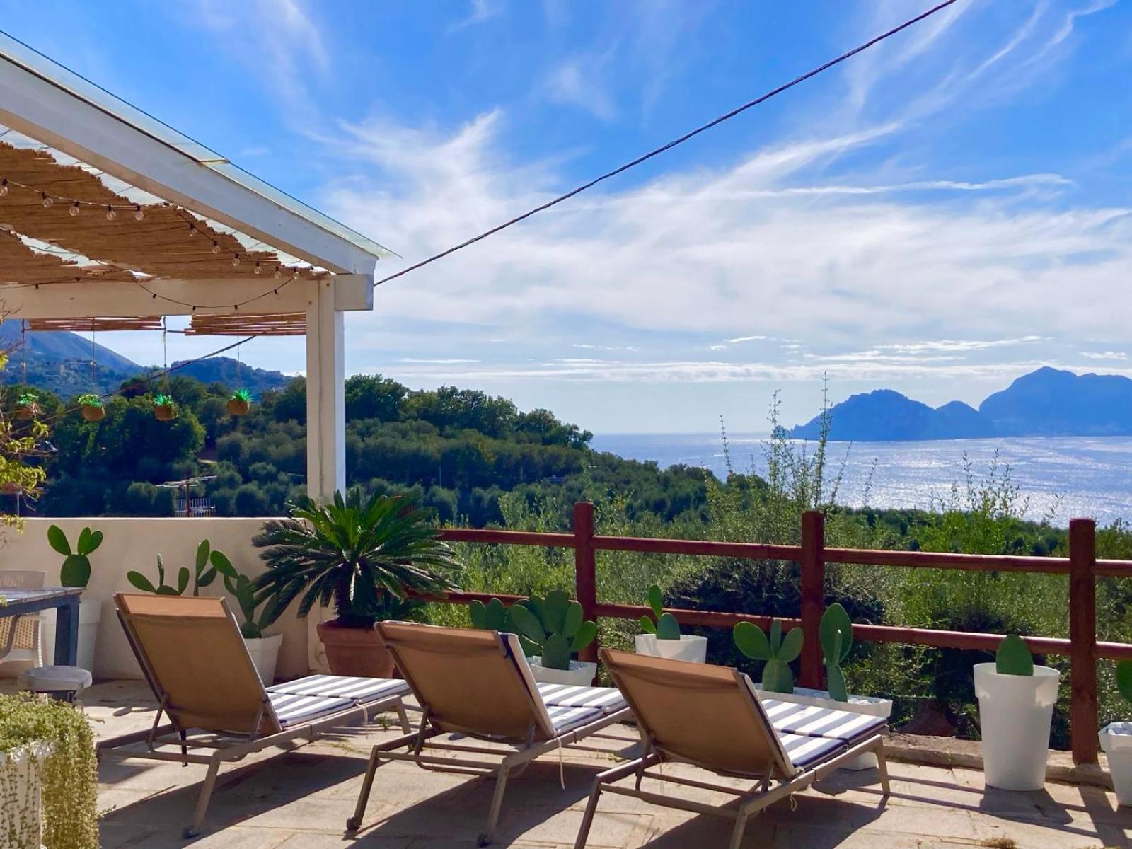 Villa Manu Massa Lubrense Exteriér fotografie