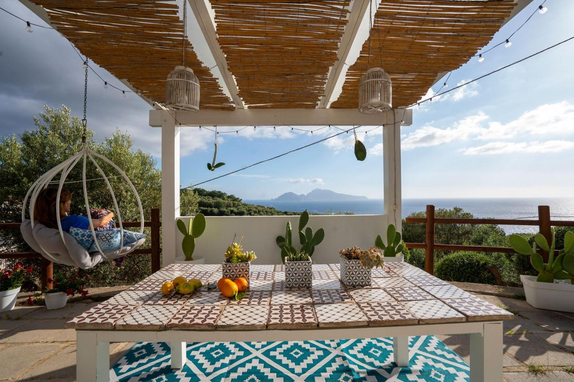 Villa Manu Massa Lubrense Exteriér fotografie
