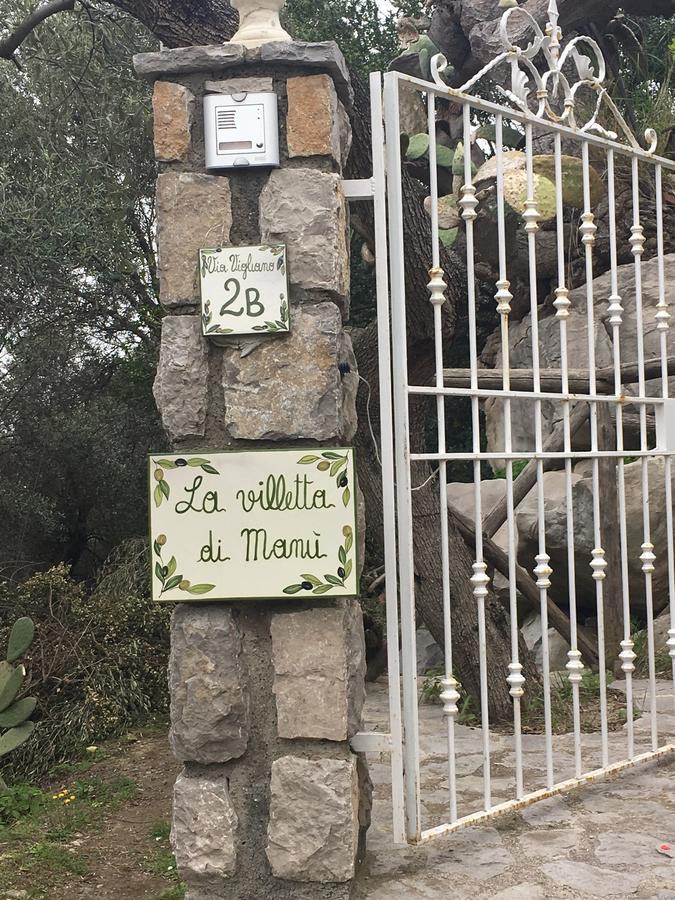 Villa Manu Massa Lubrense Exteriér fotografie